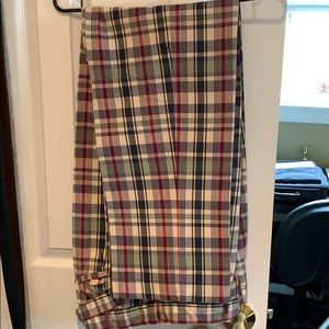 Ralph Lauren Madras Pants 32x32